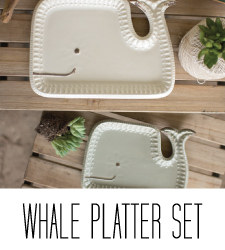 Set of Whale Platters | At West End